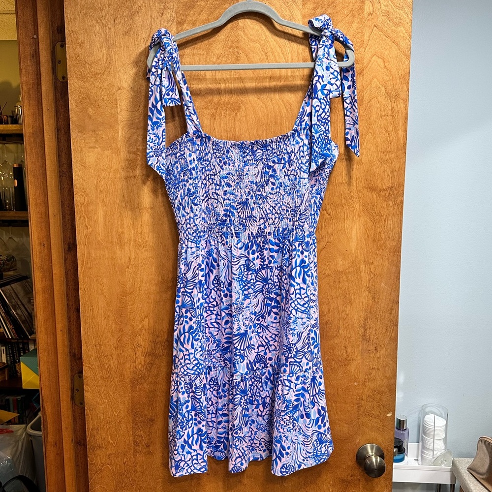 Lilly Pulitzer Kailua smocked dress
